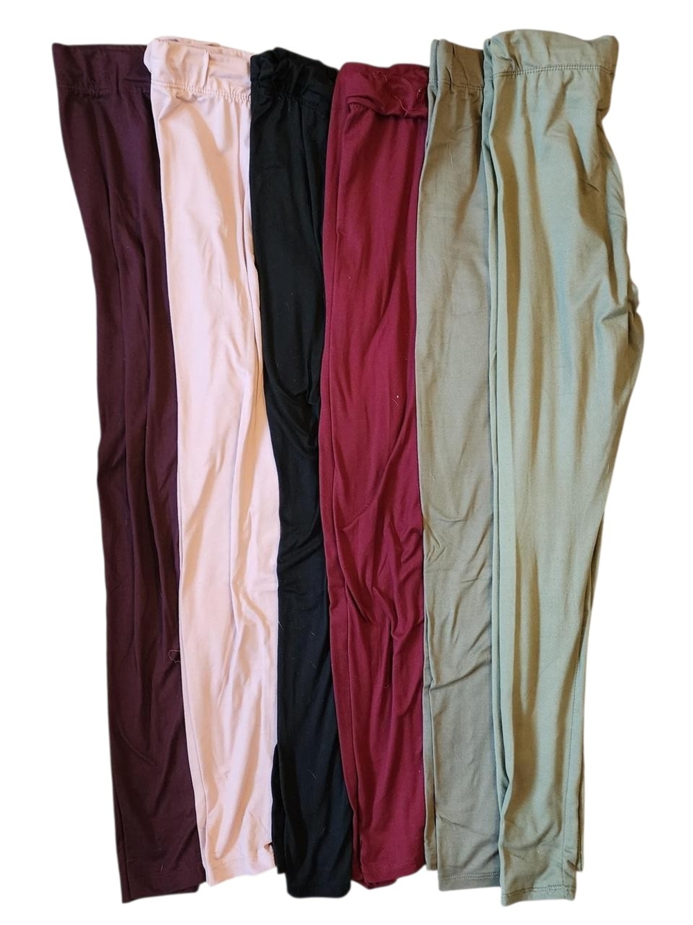 Assorted Stretch Leggings - Multi Color Pack